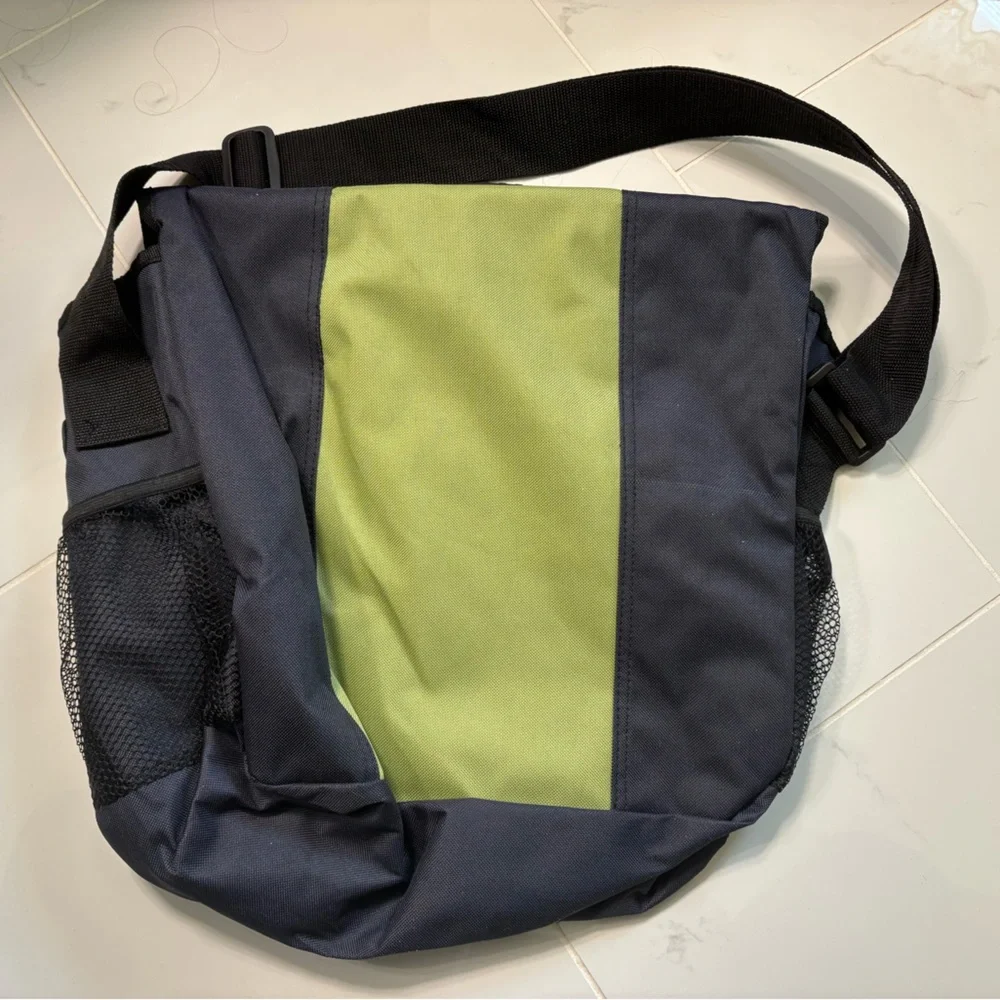 Laptop Bag Navy Green Black Men's Bag Work Bag Computer Bag